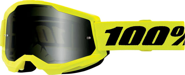 MX brilles 100% STRATA 2 SAND NEON YELLOW SMK