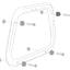 Adapter Kit For Evo Carri SW-MOTECH SW-MOTECH MOTOVEIKALS 21