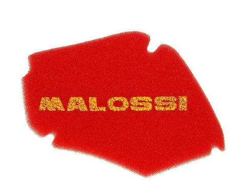 air filter foam element Malossi red sponge for Piaggio ZIP -2005, Zip Fast Rider 50 2-stroke, Zip 50 4-stroke 2-valve MALOSSI MOTOVEIKALS 21