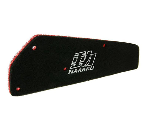 air filter foam insert Naraku double layer for 50cc 4-stroke GY6 139QMB/QMA NARAKU MOTOVEIKALS 21