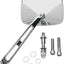 Air Stem Mirror Rectngulr DRAG SPECIALTIES DRAG SPECIALTIES MOTOVEIKALS 21