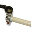 Akseleratora rokturis KYOTO Hallman Aluminium L:123mm - Ø26mm KYOTO MOTOVEIKALS 21