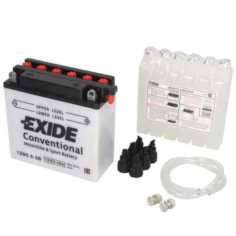 Akumulators 12N5.5-3B EXIDE EXIDE MOTOVEIKALS 21
