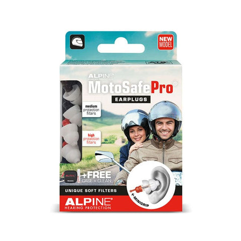 Alpine MotoSafe Pro Earplugs with mini grip ALPINE MOTOVEIKALS 21