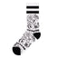 American Socks Burning Rage Mid High socks AMERICAN SOCKS MOTOVEIKALS 21