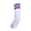 American Socks Knee high American Pride blue/red/blue stripe AMERICAN SOCKS MOTOVEIKALS 21