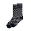 American Socks Mid high Checkerboard Grey socks AMERICAN SOCKS MOTOVEIKALS 21