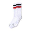 American Socks Mid high Teenage Anarchist black/red striped AMERICAN SOCKS MOTOVEIKALS 21