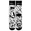 American socks Signature Evil Cat socks white AMERICAN SOCKS MOTOVEIKALS 21