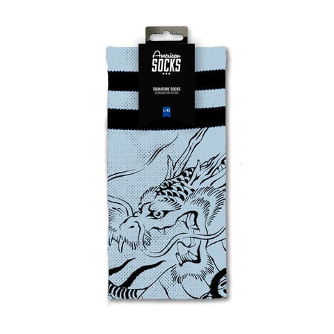 American socks Signature Ryujin socks blue AMERICAN SOCKS MOTOVEIKALS 21