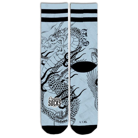 American socks Signature Ryujin socks blue AMERICAN SOCKS MOTOVEIKALS 21