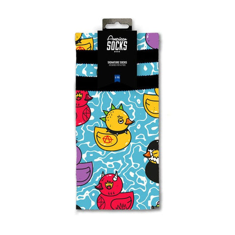 American socks Signature Tub Duck socks blue AMERICAN SOCKS MOTOVEIKALS 21