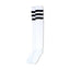 American Socks Ultra high Old School triple black striped AMERICAN SOCKS MOTOVEIKALS 21