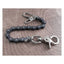 Amigaz Black Bike Chain Key Leash 8" AMIGAZ MOTOVEIKALS 21