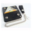 Amigaz Black Leather Biker Chain Wallet Jr. AMIGAZ MOTOVEIKALS 21