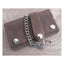 Amigaz Chain Wallet Brown Leather Soft 6" AMIGAZ MOTOVEIKALS 21