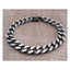 Amigaz Cuban flat file Stainless Steel bracelet AMIGAZ MOTOVEIKALS 21