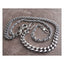 Amigaz Pewter Skull & Cut Leash Double Wallet Chain AMIGAZ MOTOVEIKALS 21