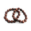 AmiGaz wood skull bead bracelet set AMIGAZ MOTOVEIKALS 21