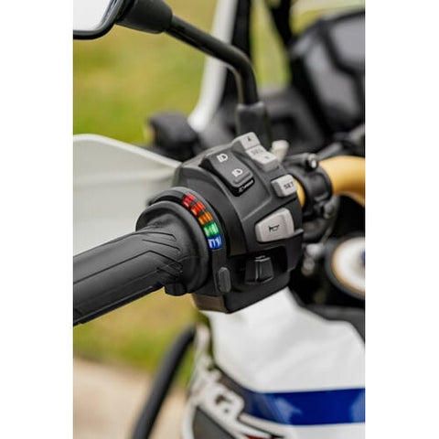 Apsildāmie rokturi LAMPA ar LED slēdzi - 12V LAMPA MOTOVEIKALS 21