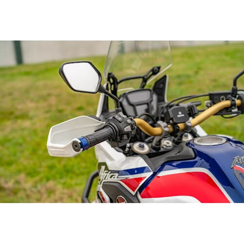 Apsildāmie rokturi LAMPA ar LED slēdzi - 12V LAMPA MOTOVEIKALS 21