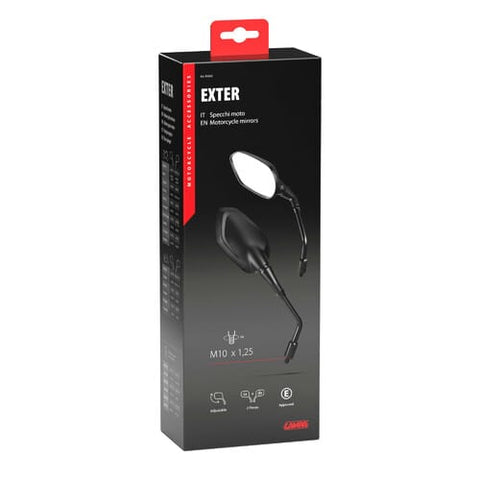 Atpakaļskata spoguļi LAMPA Exter pāris LAMPA MOTOVEIKALS 21