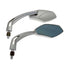 Atpakaļskata spoguļu komplekts V-PARTS 878035 Silver M10 VPARTS MOTOVEIKALS 21