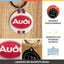 Atslēgu piekariņš AUDI LOGO NOSTALGIC ART MOTOVEIKALS 21