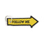 Atslēgu piekariņš FOLLOW ME yellow / black STOREHOUSE MOTOVEIKALS 21
