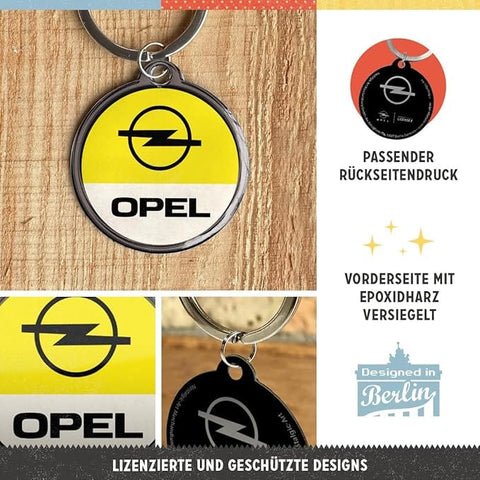 Atslēgu piekariņš OPEL LOGO NOSTALGIC ART MOTOVEIKALS 21