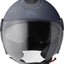 Atvērtā tipa moto ķivere GMS Gelato dark grey GMS MOTOVEIKALS 21