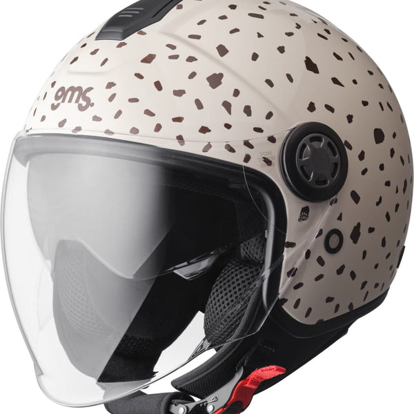 Atvērtā tipa moto ķivere GMS Gelato grey GMS MOTOVEIKALS 21