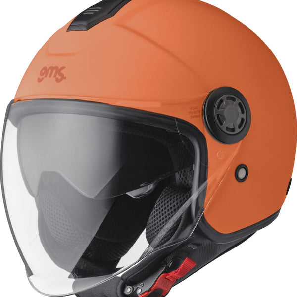 Atvērtā tipa moto ķivere GMS Gelato orange GMS MOTOVEIKALS 21