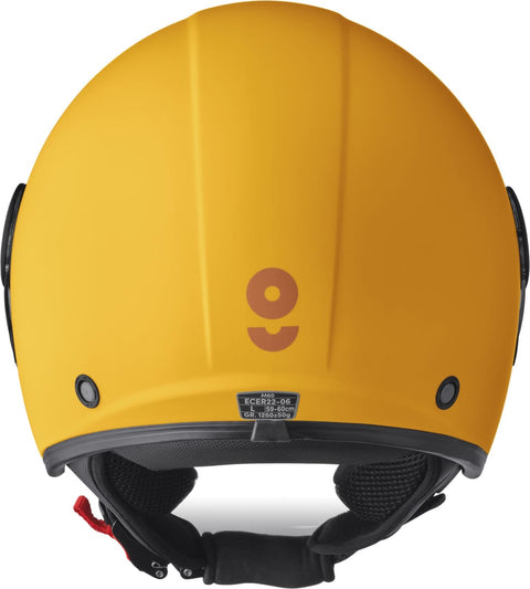Atvērtā tipa moto ķivere GMS Gelato orange-yellow GMS MOTOVEIKALS 21