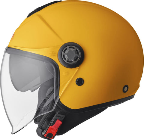 Atvērtā tipa moto ķivere GMS Gelato orange-yellow GMS MOTOVEIKALS 21