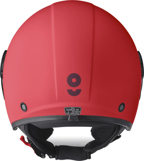 Atvērtā tipa moto ķivere GMS Gelato red GMS MOTOVEIKALS 21