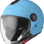 Atvērtā tipa moto ķivere GMS Gelato turquoise GMS MOTOVEIKALS 21