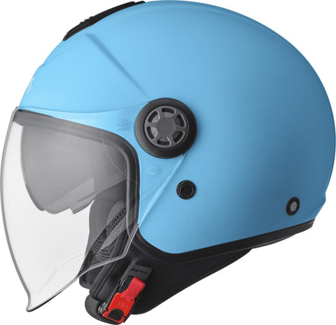 Atvērtā tipa moto ķivere GMS Gelato turquoise GMS MOTOVEIKALS 21
