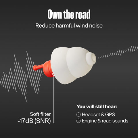 Ausu aizbāžņi Alpine MotoSafe Sport Earplugs ALPINE MOTOVEIKALS 21