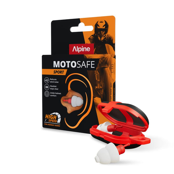 Ausu aizbāžņi Alpine MotoSafe Sport Earplugs ALPINE MOTOVEIKALS 21