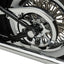Axle Cap Rear Chrome DRAG SPECIALTIES DRAG SPECIALTIES MOTOVEIKALS 21