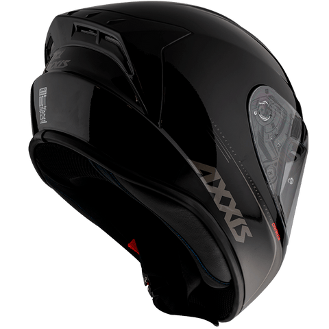 AXXIS FF112 Draken SOLID V2 A11 MATT BLACK S AXXIS MOTOVEIKALS 21