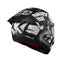 AXXIS ķivere FENIX ANGRY FACE B2 matt black / white AXXIS MOTOVEIKALS 21
