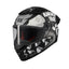 AXXIS ķivere FENIX ANGRY FACE B2 matt black / white AXXIS MOTOVEIKALS 21