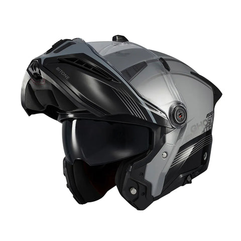 AXXIS modulārā ķivere GHOSTFIGHTER SV BITONE C2 gloss (flip-up) AXXIS MOTOVEIKALS 21