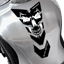 Bākas uzlīme Black Edition White ONEDESIGN MOTOVEIKALS 21