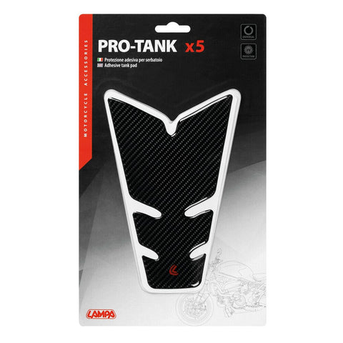 Bākas uzlīme LAPMA Pro-Tank X5 carbon LAMPA MOTOVEIKALS 21