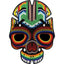 Bākas uzlīme TANKPAD COLOURED SKULL ONEDESIGN MOTOVEIKALS 21