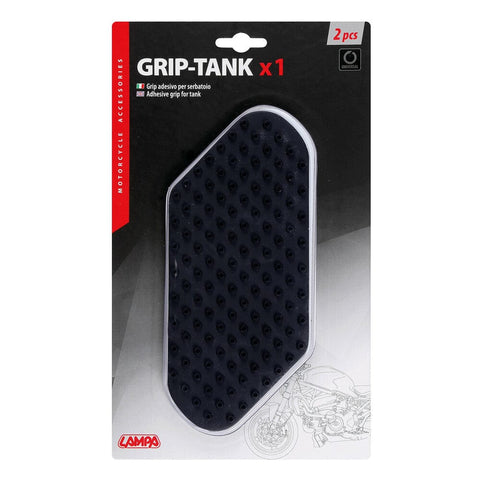 Bākas uzlīmes LAMPA X1 spilventiņi black 2 gab. LAMPA MOTOVEIKALS 21