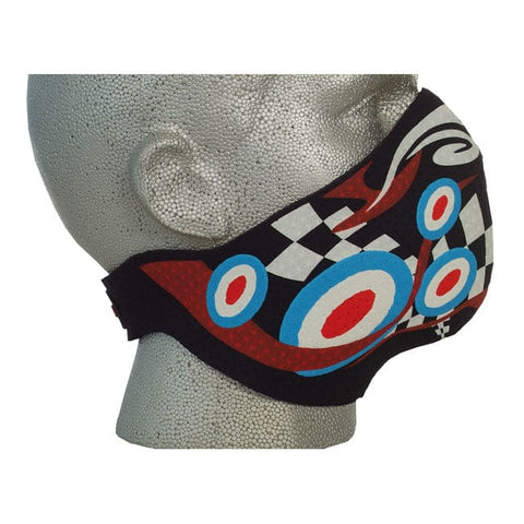 Bandero biker face mask Pyschedelic BANDERO MOTOVEIKALS 21